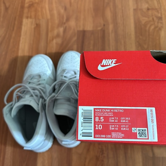 Nike Dunk High Vast Grey - Picture 6 of 6